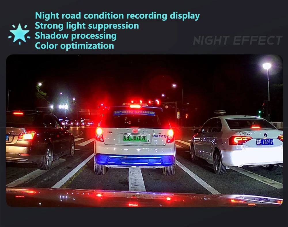 ZJCGO 4K Wifi 3840*2160 DVR Dash Cam Camera Video Recorder for Alfa Romeo Giulia Stelvio 952 949 2015~2024