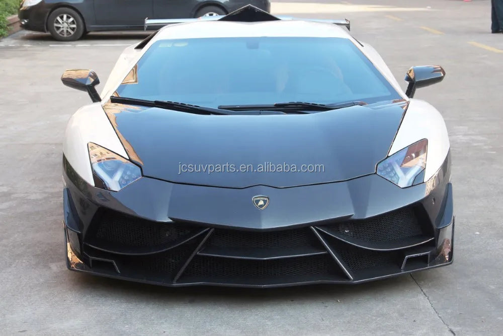 Real Carbon Fiber Front Bumper Fiberglass For Lamborghini Aventador LP700 Body Kit