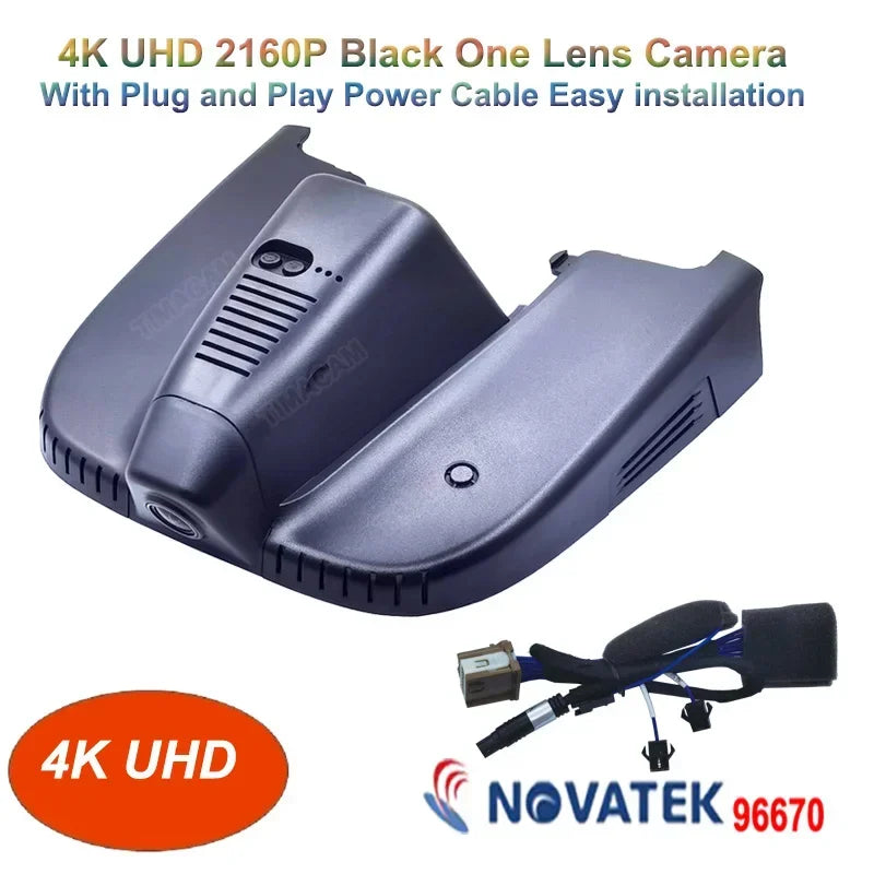 TIMACAM 4K Dash Cam 2K Car DVR Camera for ALFA ROMEO Stelvio Quadrifoglio Giulia Quadrifoglio GTA Veloce 2016-2023 Easy Install