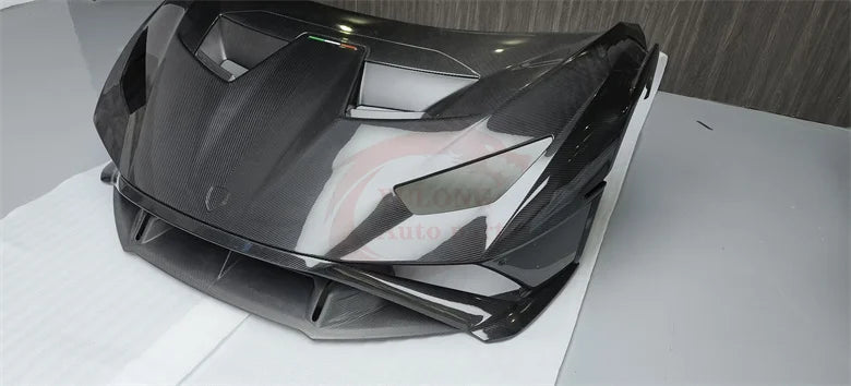 New product STO style hot pressed dry carbon fiber body kit front bumper rear bumper cover for Lamborghini Huracan LP580 LP610