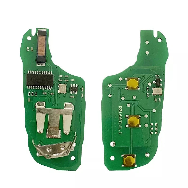 Color: GRAY, Number of Buttons: 5 Buttons - CN009050 Replacement Smart Flip Key For P-eugeot 3008 Rifter Expert 2017-2019 Citroen Remotes HUF8435 HITAG AES / 4A CHIP 433Mhz - Premium Car Lock System from NoEnName_Null - Just $24.89! Shop now at Rapidvehicles