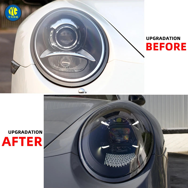 For Porsche 911 991 2012 2018 Year Head Lamp Light Assembly Car Accessories Upgrade 992 Porsche Gt3 RS 2023 LED Headlights