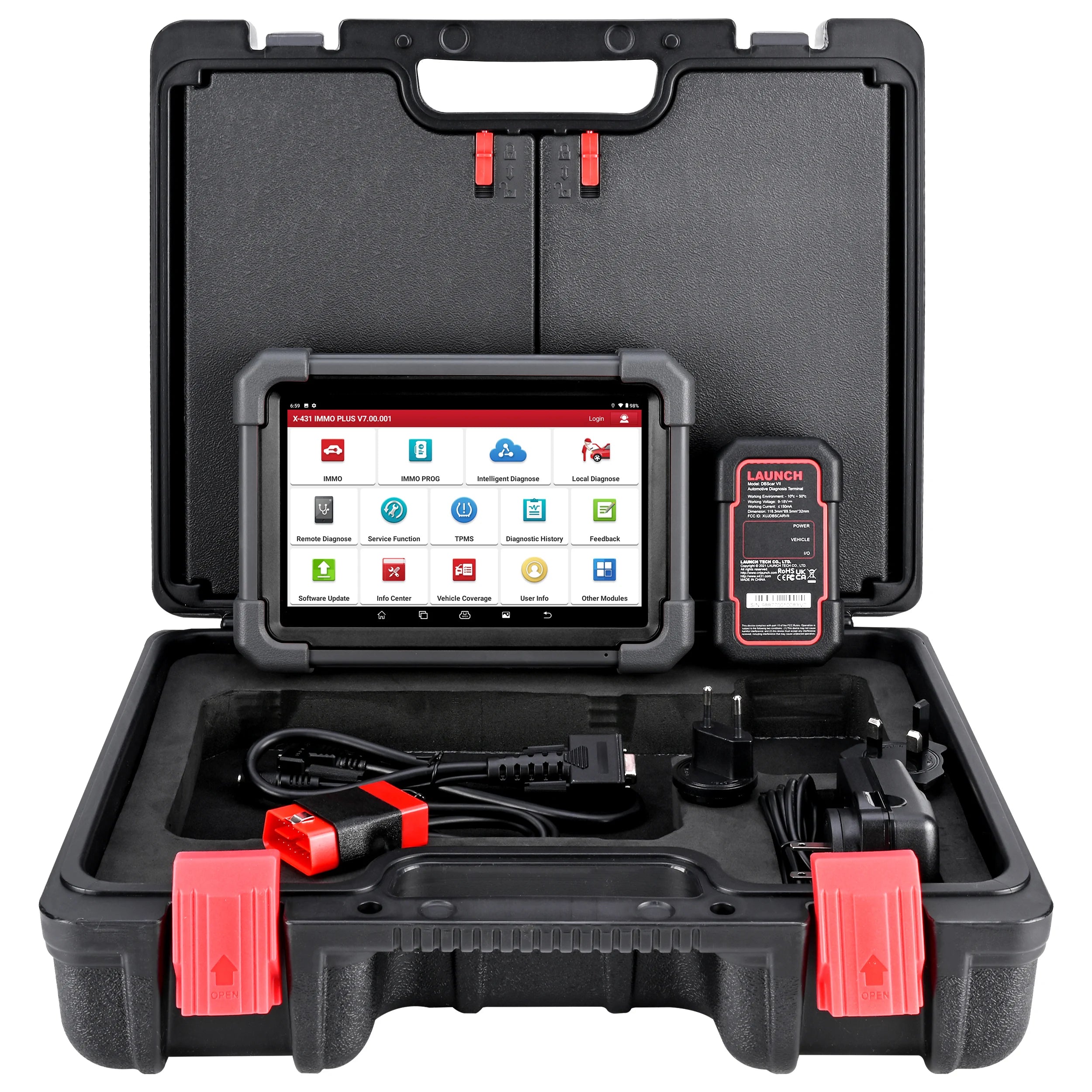 N LAUNCH X431 IMMO Plus Car Key Programmer Programming Tool Automotive Diagnostc Scanner Autoscanner Auto Diagnost Immobilizer