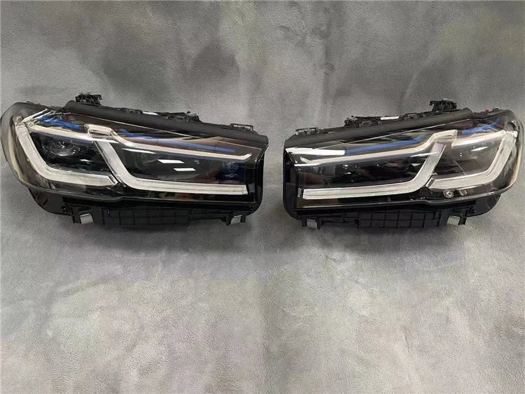 For BMW G30 G38 2017-2021Projector Lens Headlight Auto Head lamp Reverse Brake Fog Front lights DRL Plug and Play IP67 2pcs/Set