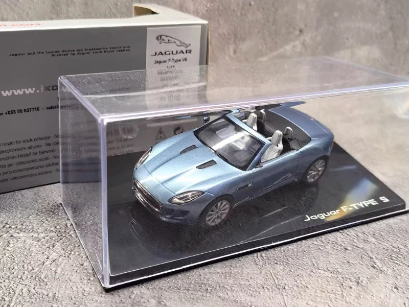 IXO 1: 43 Scale jaguar F-TYPE S Alloy Simulation Car Model Classics Adult Souvenir Gift Hobby & Toys