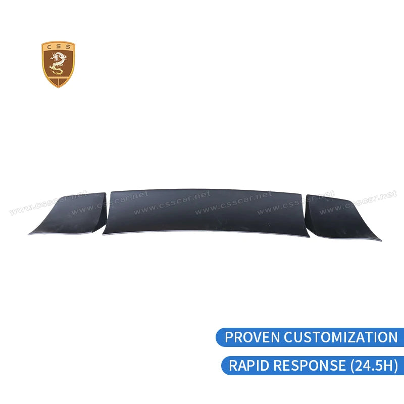 FRP Material Rear Truck Wing Lid For Ferrari F430 Upgrade LB Style CarTail Truck Spoiler Lip Ducktail Wing Moulding Accessory