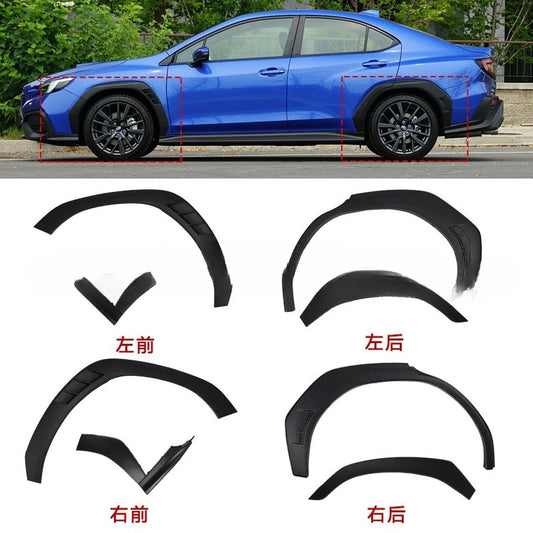 For 22 + Subaru WRX Front and Rear Eyebrow Set 57756VC200/91112VC110/310/410