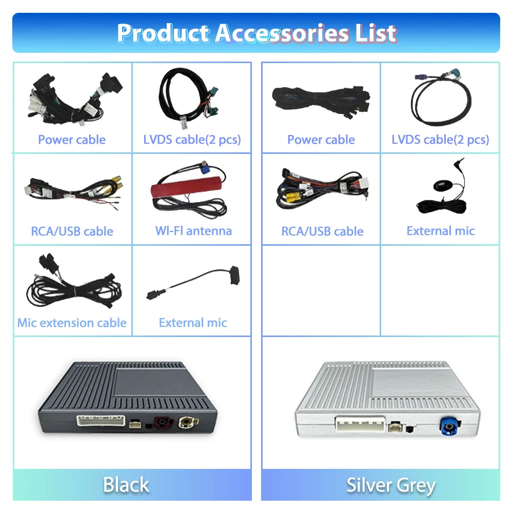 Wireless CarPlay 6.5" For Ferrari California T（15-18）Android mirror link AirPlay CarPlay function