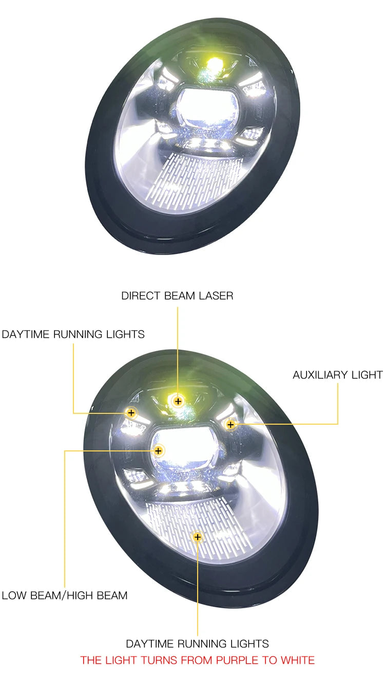 For Porsche 911 991 2012 2018 Year Head Lamp Light Assembly Car Accessories Upgrade 992 Porsche Gt3 RS 2023 LED Headlights