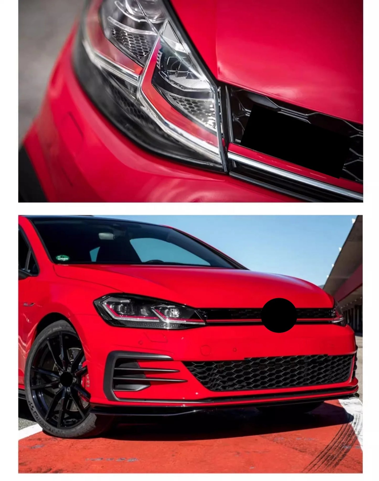 Headlight for Volkswagen vw Golf 7.5 14-20 Modified LED Head Lamp Dynamic Signal Lens Automotive Accessories