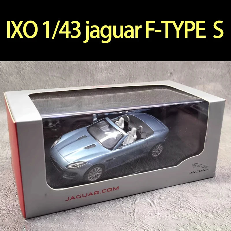 IXO 1: 43 Scale jaguar F-TYPE S Alloy Simulation Car Model Classics Adult Souvenir Gift Hobby & Toys