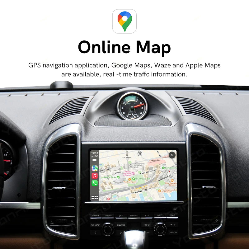 Wireless Carplay Module Wired Android Auto Retrofit kit Decoder for Porsche PCM 3.0/3.1/4.0 For Panamera Cayenne Cayman Macan