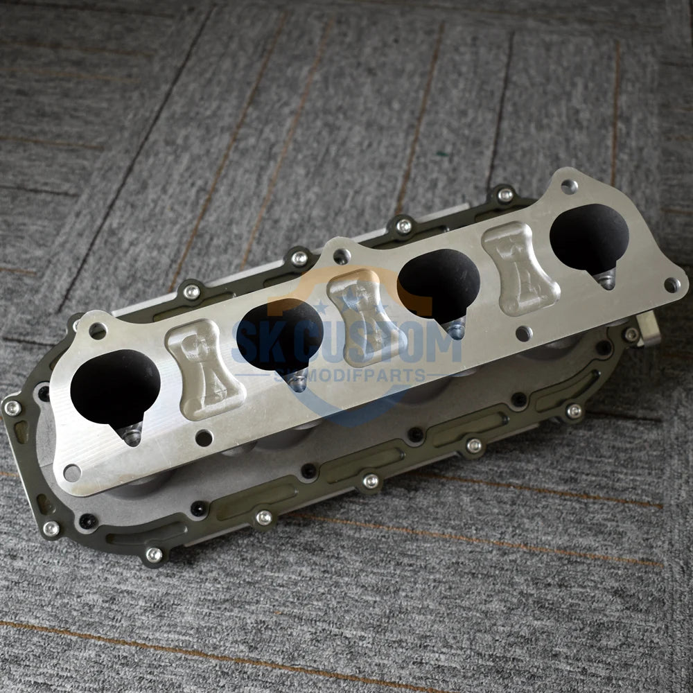 Full Aluminum Alloy Race Patter Intake Manifold Suitable For Honda 2002-2005 Civic Coupe SI RSX K Series K20A K20A2 K20Z1 K24A1