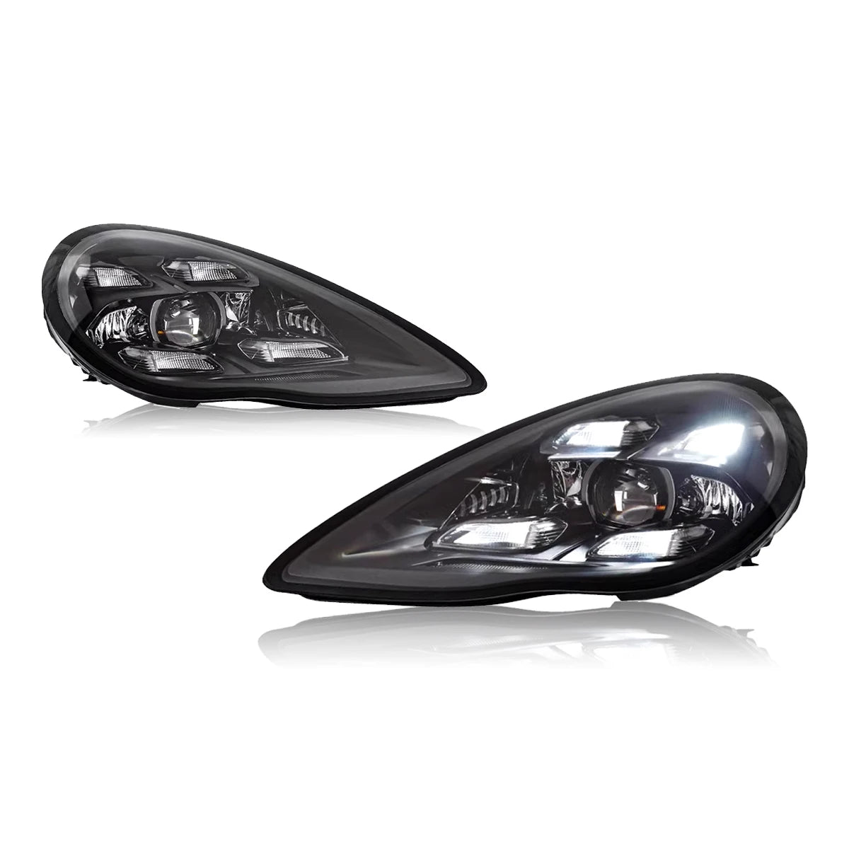 Car Lights For Porsche Panamera LED Headlights 2010 2011 2012 2013 970 970.1 Laser Matrix Headlamps Plug and Play