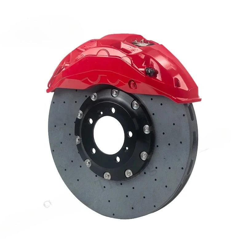 FULL SET 10n carbon ceramic brake disc with brake caliper kit for front 400/420mm Honda civic Porsche Macan Suzuki sx4 Mazda cx5