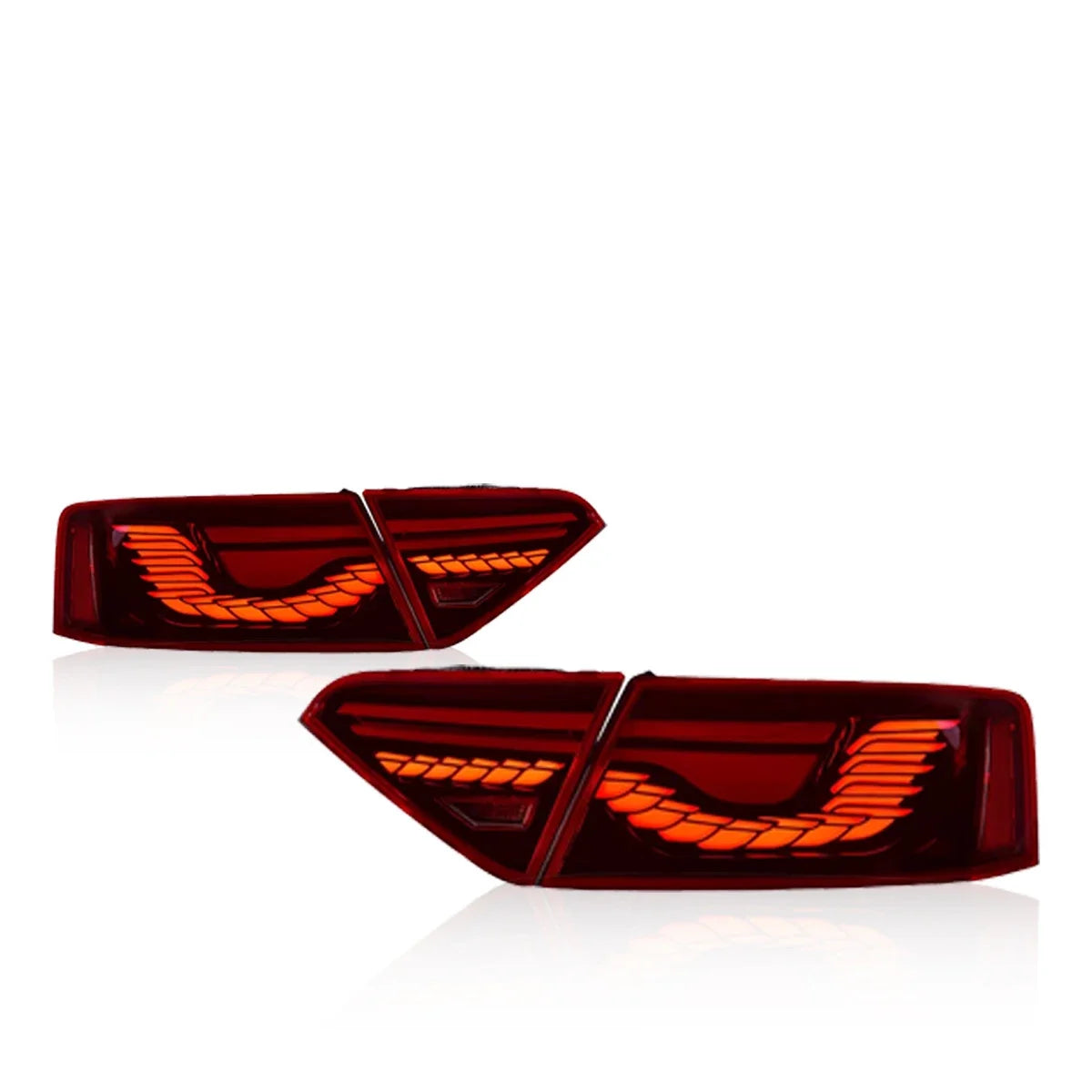 TYPY New LED Taillight Upgrade Modified Full Tail Lamp Car Accessories For Audi A5 2008-2016 Dynamic Turn Signals