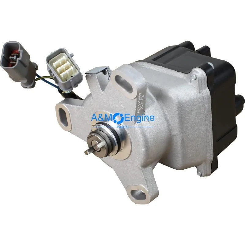 Ignition Distributor Compatible with 1992-1995 Honda Civic Del Sol 1.5L TD-41U TD-47U 30100-P06-A02 OBD1 OEM Fit DTD41-SS