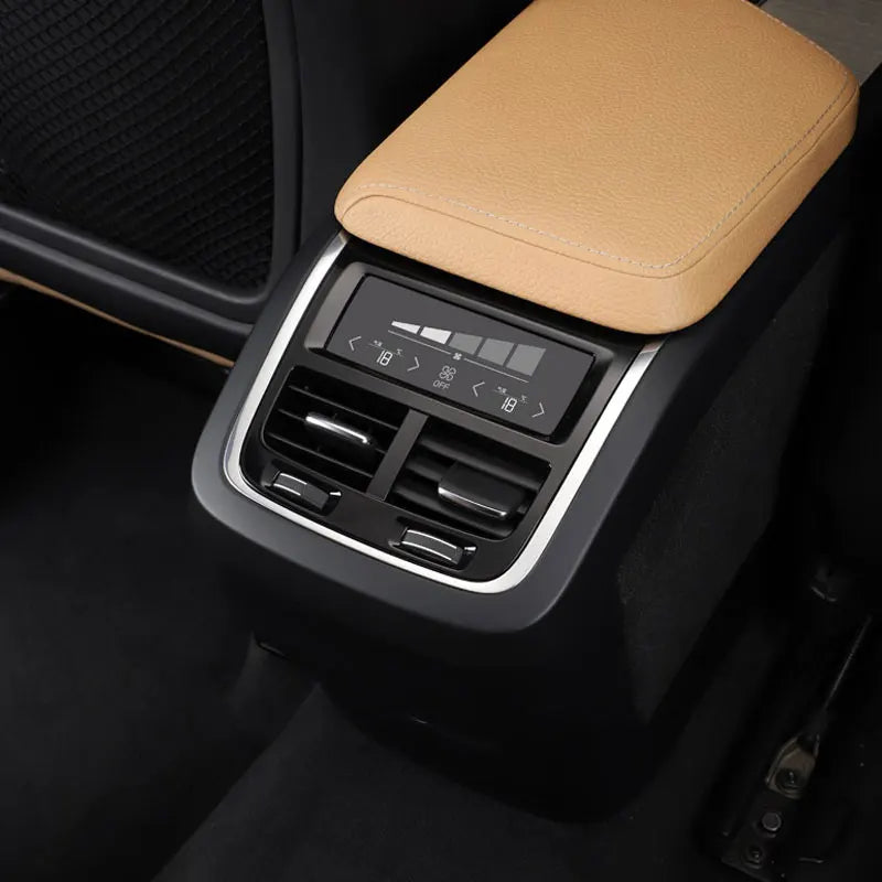 Car accessories For Volvo XC60XC90S60V60V90S 90 rear exhaust air outlet touch screen cold air hot air air conditioning