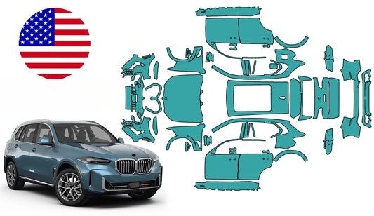 8.5mil For BMW X5 M60i 2024-2025 Full Vehicle Paint Protection Film PreCut PPF