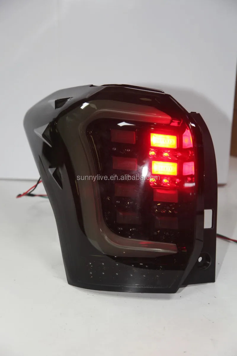 2013-2015 Year For Subaru For Forester LED Strip Rear Light Chrome Housing Smoke Black Cover TW