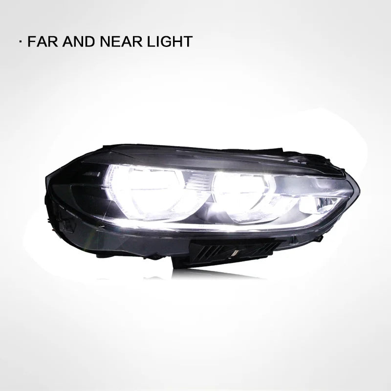 For BMW 1 Series F52 2015-2020 Car Auto Parts Headlight Assembly LED Lights Lamp DRL Signal Plug And Play
