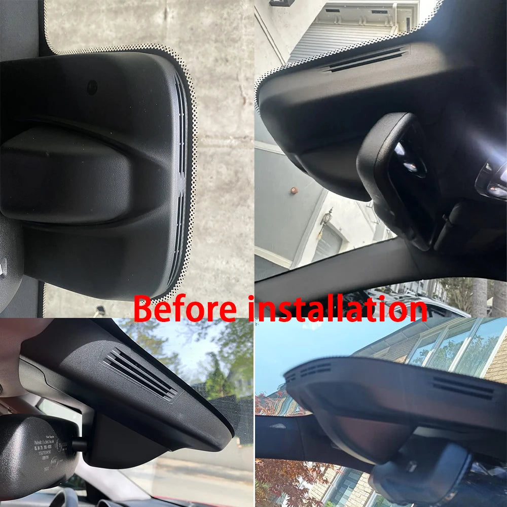 AutoBora 4K 2160P Plug and Play UHD Car Dash Cam DVR Camera Night Vision for Alfa Romeo Stelvio 949 Giulia 952 2016-2025