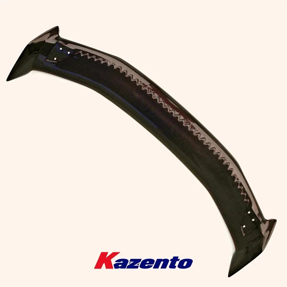 For Honda Type R FL5 2022+ MD Style Hon Red Carbon Fiber Rear Trunk Spoiler Wing