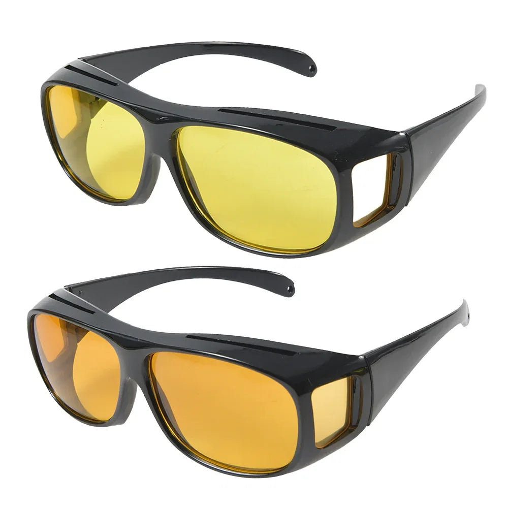 Color Name: Silver - Car Night Vision Sunglasses Night Driving - Premium Interior Accessories from NoEnName_Null - Just $8.99! Shop now at Rapidvehicles