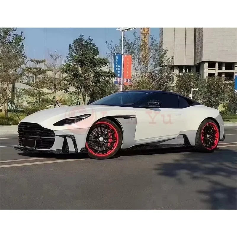 Auto Parts for Aston Martin DB11 Carbon Fiber M Style Front Rear Bumper Spoiler Side Skirts Rear Bumper Tailplane Body Kit
