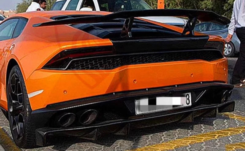 For Lamborghini LP580 LP610 Carbon Fiber DMC Rear Lip Surrounding Spoiler Modified Auto Parts