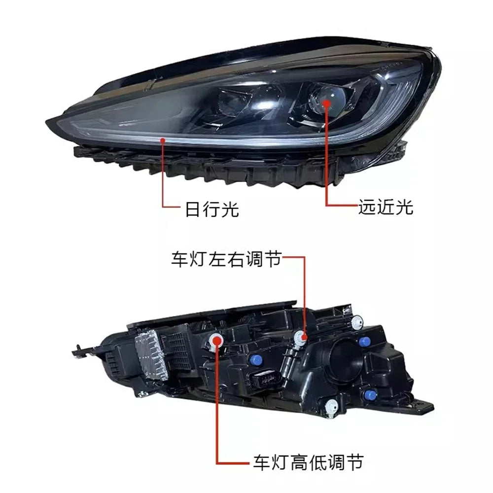 Car led Headlight Assembly for Alfa Romeo S 2021 DRL daytime running Light turn signal 2pcs