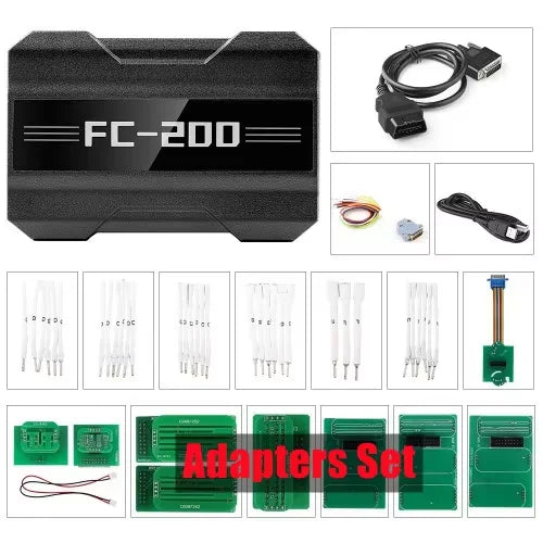 CG CGDI FC200 ECU Programmer Full Version with 6HP 8HP/MSV90/N55/N20/B48/B58 and MPC5XX Adapter Set for EDC16/ME9.0