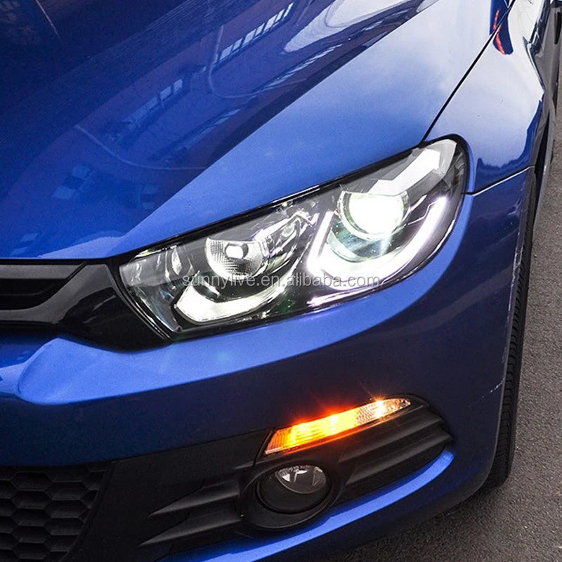 LED Head Lamp For VOLKSWAGEN Scirocco 2008 To 2015 For 1.4 Version