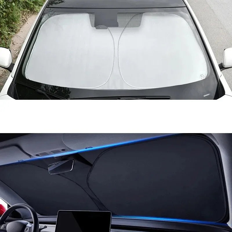 Car Window Sunshade Cover Sun Shade Windshield Visor Protector Windscreen For Jaguar XF XFR XJ XJ6 XJ8 XJ12 XJR XJL XK XK8 XKR