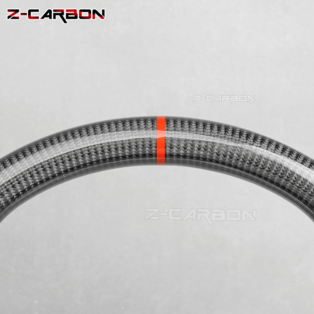 Carbon Fiber Steering Wheel For Dodge Ram 1500 2500 3500 2012‑2018 Perforated Leather Steering Wheel Replacement Accessories