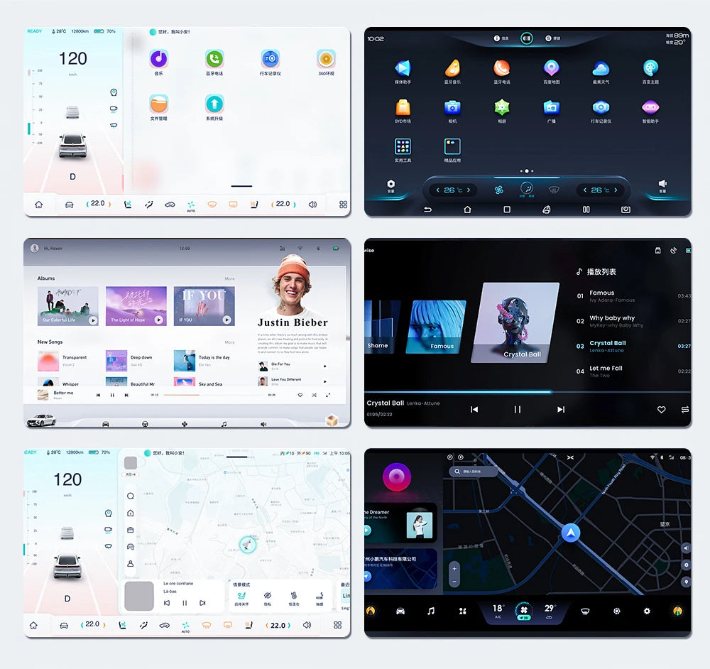 Car Radio Android 14 For Hummer H2 E85 2007 - 2009 Carplay Stereo DVD No 2din Autoradio Multimedia Bluetooth Navigation GPS WIFI