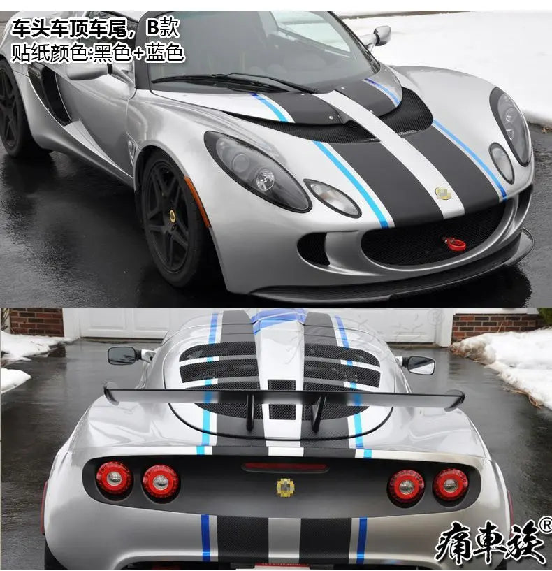 Car sticker FOR lotus Evora 410 Exige sports car decoration modification parallel line Decal fashionable sports film accessories
