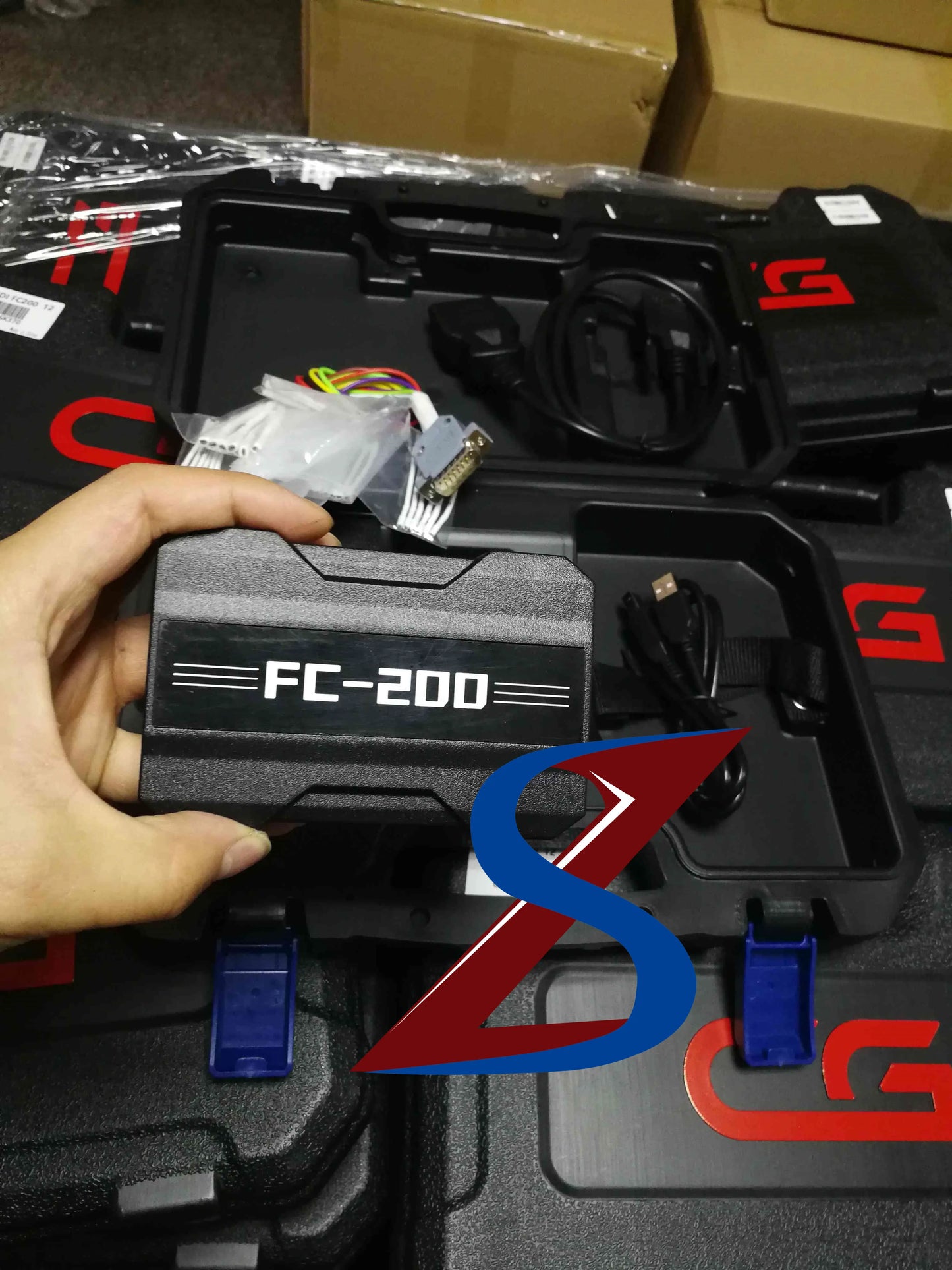 CG CGDI FC200 ECU Programmer Full Version with 6HP 8HP/MSV90/N55/N20/B48/B58 and MPC5XX Adapter Set for EDC16/ME9.0