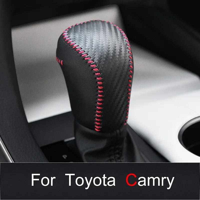 Color Name: Blue, Size: M, Ships From: CHINA - For Toyota Corolla Cross  2019 2020 2021 2022 2023 Car Interior Camry ALLION CH-R C-hr Avalon Gear Shift Gear Head Cover Trim - Premium Interior Accessories from NoEnName_Null - Just $16.94! Shop now at Rapidvehicles