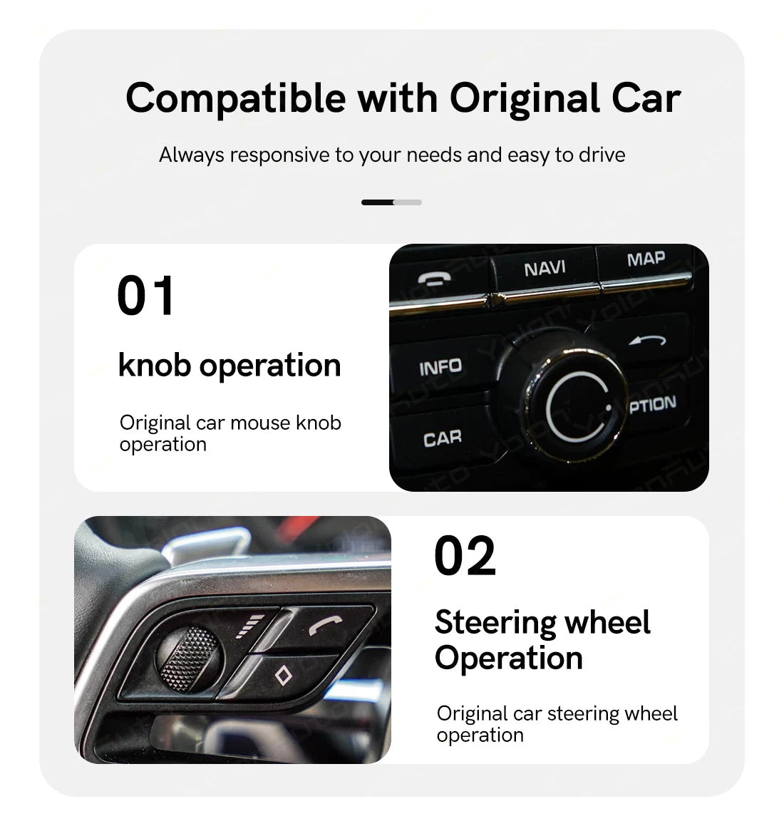 Wireless Carplay Module Wired Android Auto Retrofit kit Decoder for Porsche PCM 3.0/3.1/4.0 For Panamera Cayenne Cayman Macan