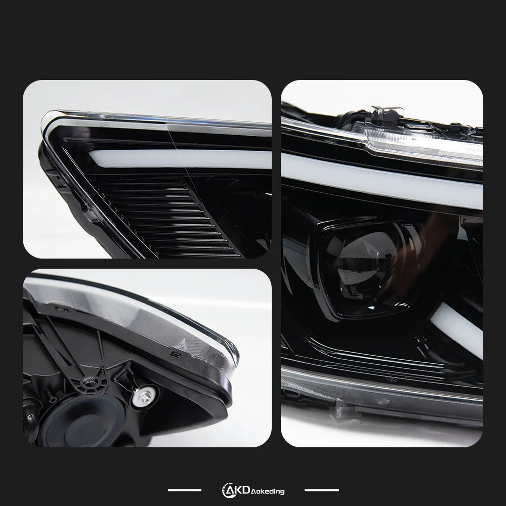 AKD Car Styling for Dodge JCUV Journey 2009-2016 LED Headlight Fiat Freemont LED DRL Hid Angel Eye Bi Xenon Beam Accessories