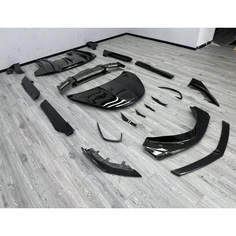 Used for McLaren GT Modification PRO Small Surround Carbon Fiber Body Kit Diffuser Side Skirts Rear Spoiler Hood