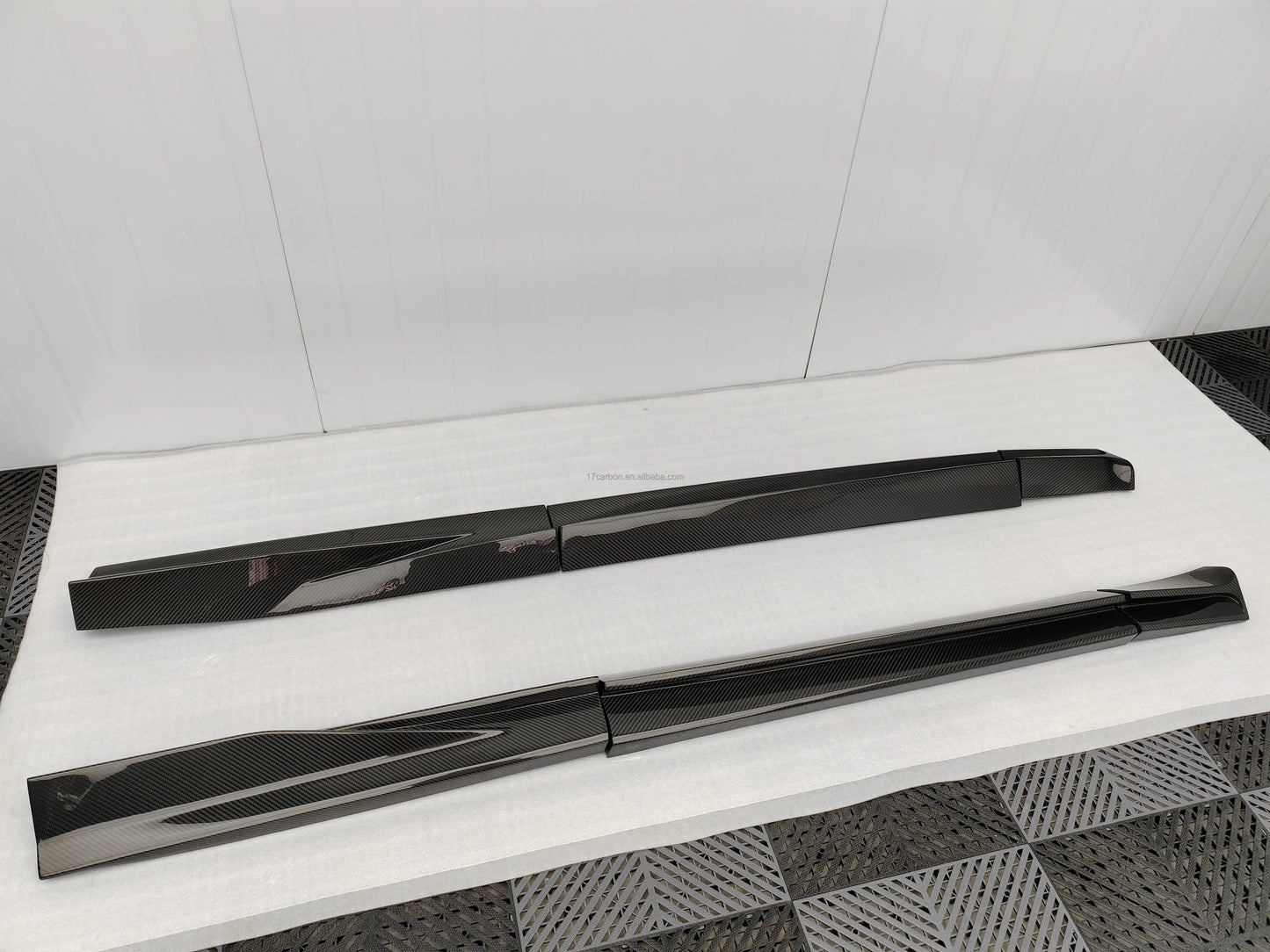 OEM Style Dry Carbon Fiber Side Skirt Extension Perfect Fit for Aston Martin DBX 707