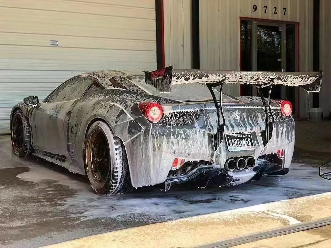 New Product for Ferrari 458 488 Carbon Fiber Spoiler 458 488 SVR Style Tail Spoiler