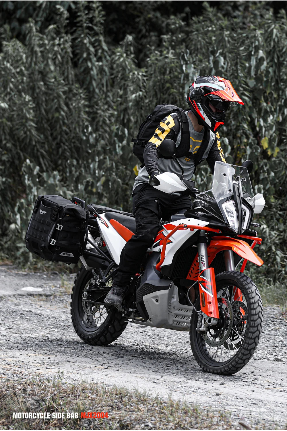 Rhinowalk Motorcycle Side Bag 35L Waterproof Quick Release Saddle Bag For BMW R1300GS R1250GS R1200GS S1000XR Motorbike Luggage