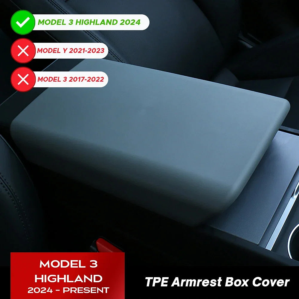 Color: Black - for Tesla Model 3 Highland 2024 TPE Soft Case Car - Premium New Energy Vehicle Parts & Accessories from TEKSY - Just $35.99! Shop now at Rapidvehicles