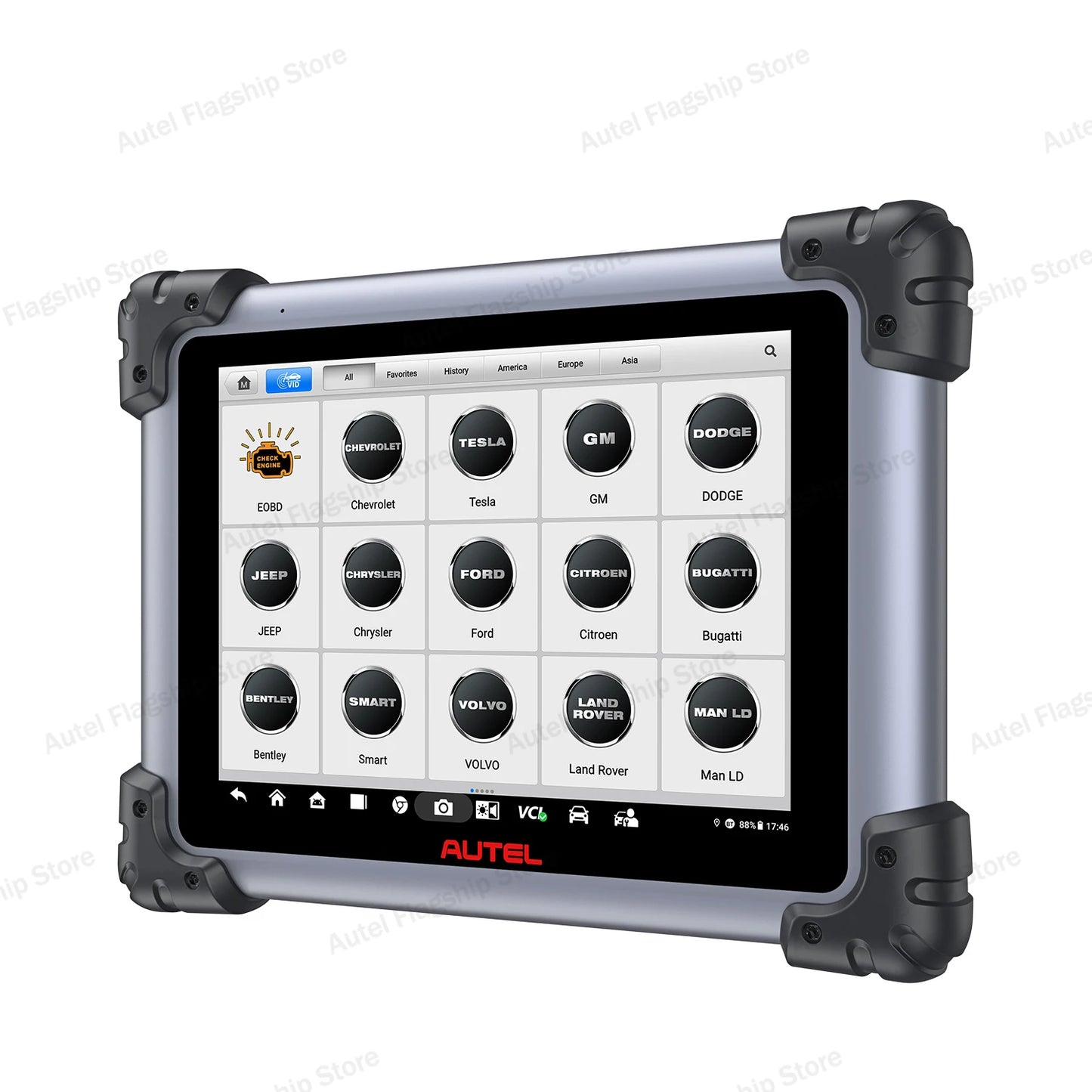 Autel Maxisys Elite II Pro Car Diagnostics Tool J2534 ECU Programming ECU Coding Motor TruSpeed CAN FD/DoIP PK MK908P Elite 2