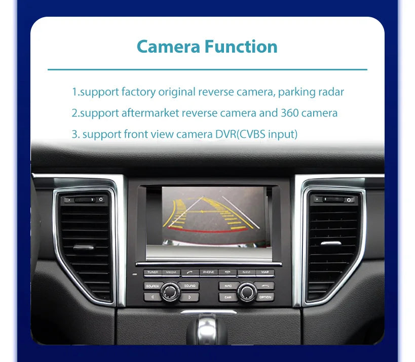 Wireless CarPlay 6.5" For Ferrari California T（15-18）Android mirror link AirPlay CarPlay function