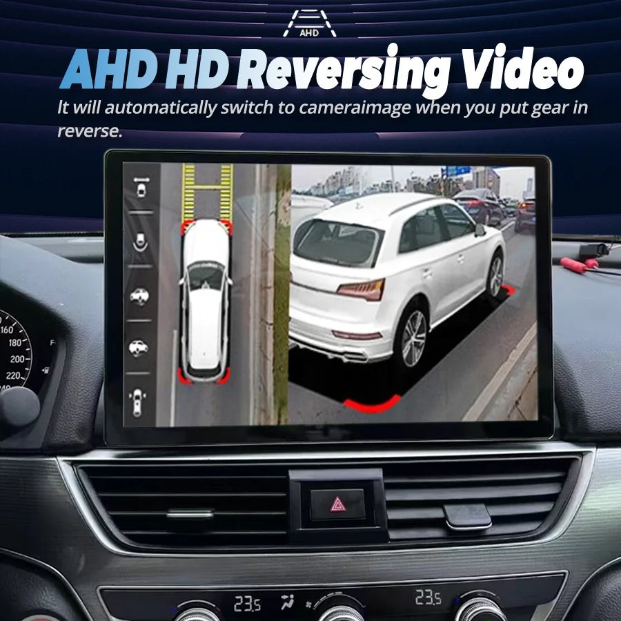 13.3'' Android 14 2K Screen For Honda Accord 2018 2019 2020 Stereo GPS Car Multimedia Video Player Navigation Carplay Head Unit