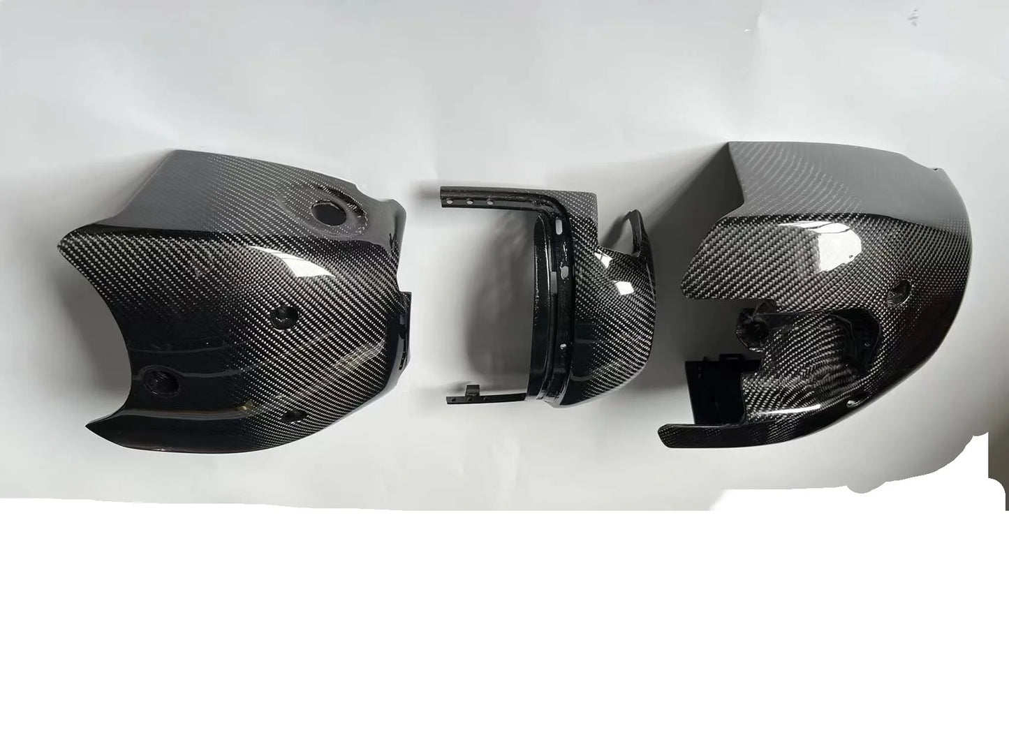 Maserati GranTurismo GranCabrio MC Stradale GTS Tuning Modified Carbon Fiber Steering wheel upright upper and lower trim panels